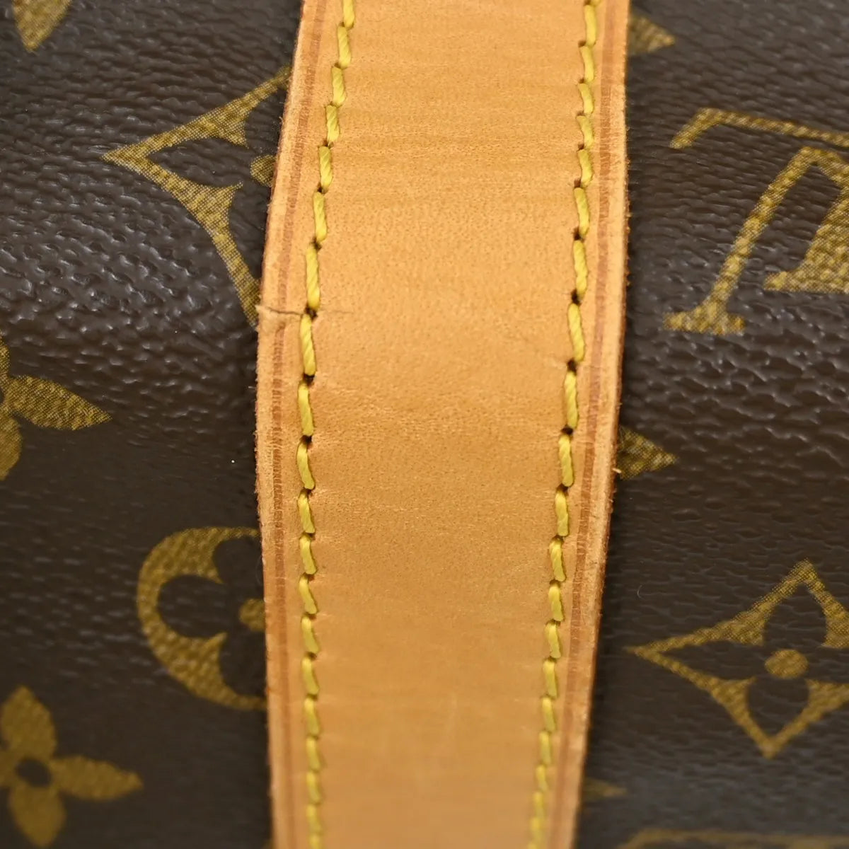 Louis Vuitton Keepall Monogram, Brown, Canvas, Travel Bag
