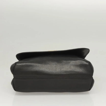 Salvatore Ferragamo Vintage Leather, Black, Leather, Handbag