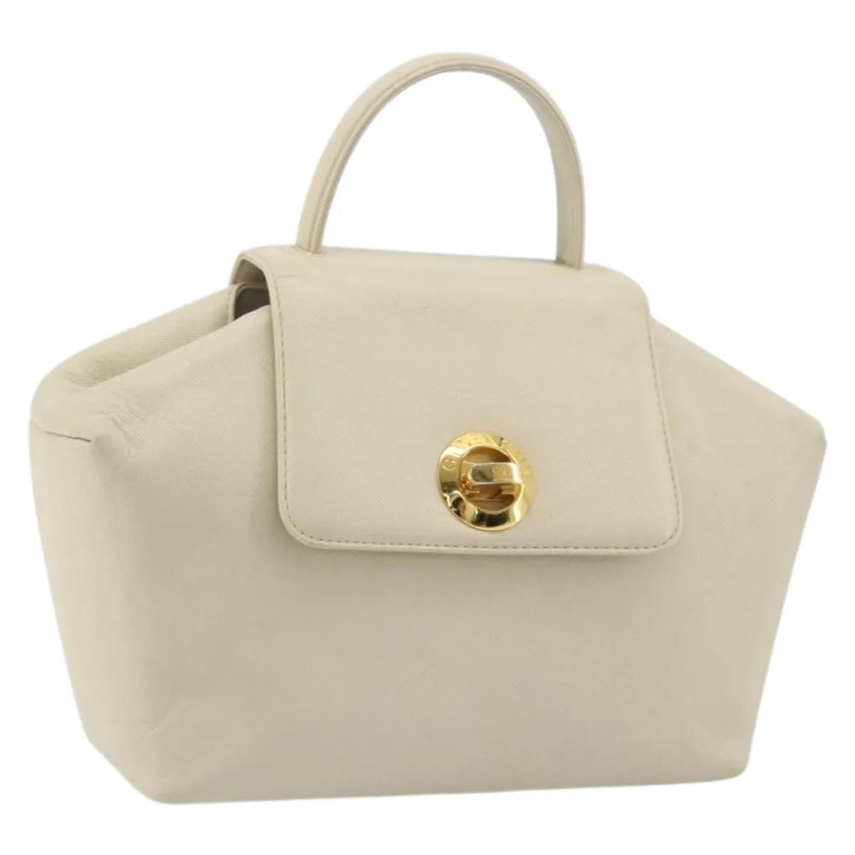 Givenchy Vintage Leather, White, Leather, Handbag