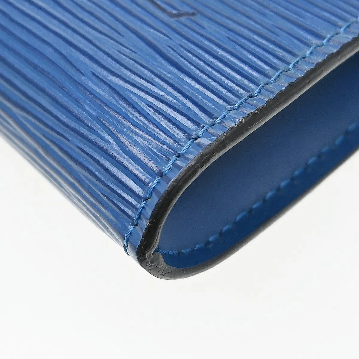 Louis Vuitton Pochette Accessoires Epi Leather, Blue, Leather, Clutch