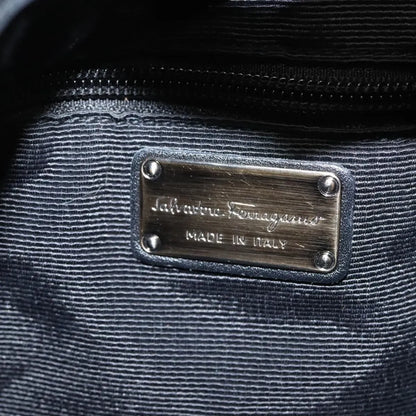 Salvatore Ferragamo Vala Patent leather, Black, Patent Leather, Handbag