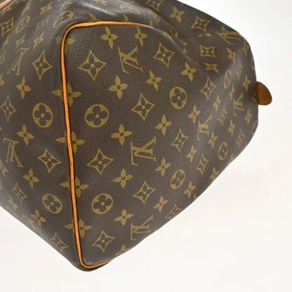Louis Vuitton Keepall Monogram Canvas, Brown, Canvas, Travel Bag