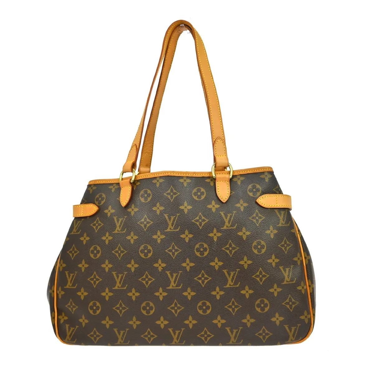 Louis Vuitton Batignolles Monogram, Brown, Canvas, Tote Bag