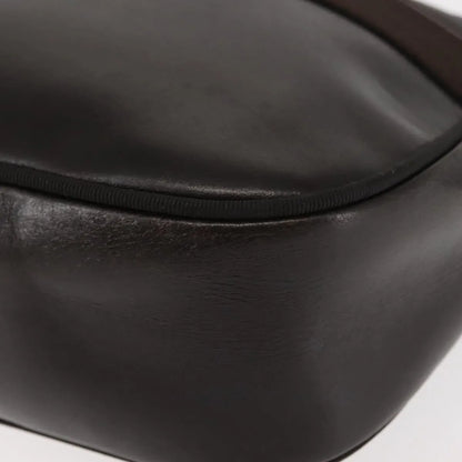 Salvatore Ferragamo Vara Bow camera Leather, Brown, Leather, Shoulder Bag