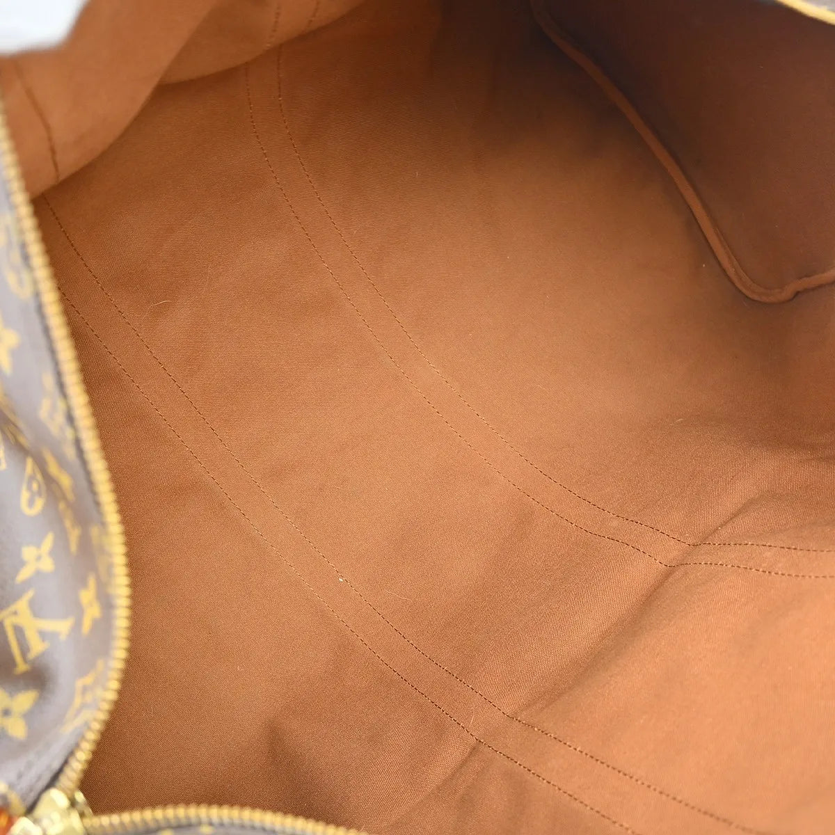 Louis Vuitton Keepall Monogram Canvas, Brown, Canvas, Travel Bag