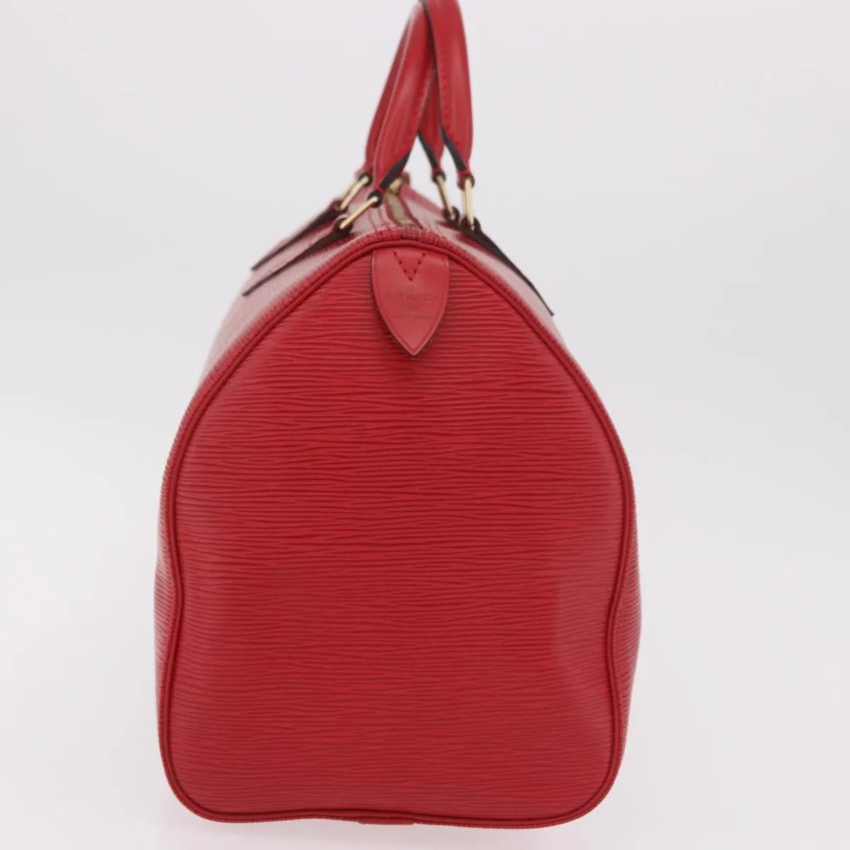Louis Vuitton Speedy Epi Leather, Red, Leather, Handbag