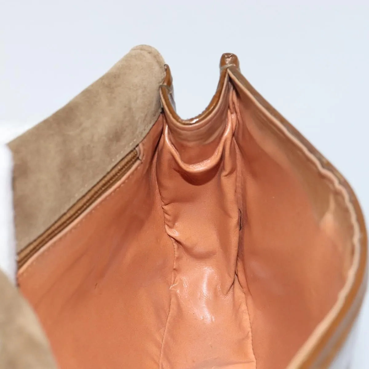 Bally Vintage Chain Quilted Patent leather, Brown, Patent Leather, Shoulder Bag