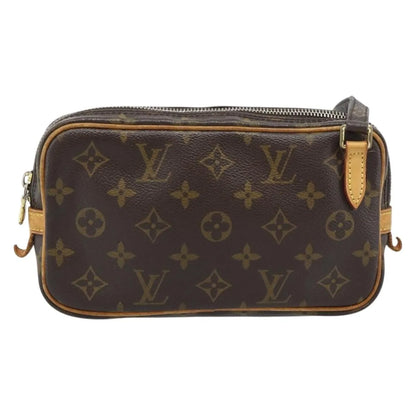 Louis Vuitton Pochette Marly Bandouliere Monogram Canvas, Brown, Canvas, Clutch