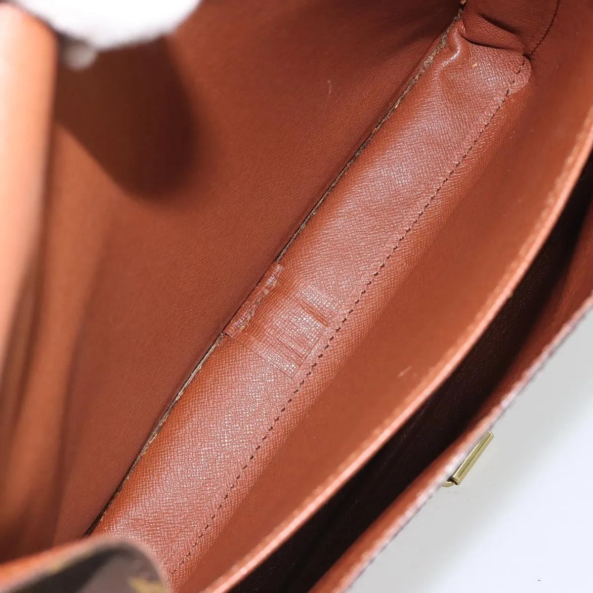Louis Vuitton Cartouchiere Monogram Canvas, Brown, Canvas, Shoulder Bag