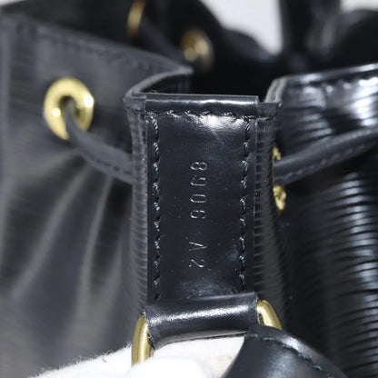 Louis Vuitton Noe Epi Leather, Black, Leather, Shoulder Bag
