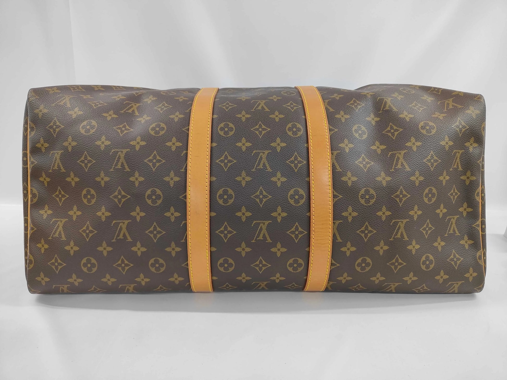 Louis Vuitton Keepall Bandouliere Monogram Canvas, Brown, Canvas, Travel Bag