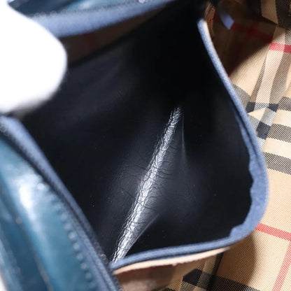 Burberry Vintage Canvas, Navy, Canvas, Shoulder Bag