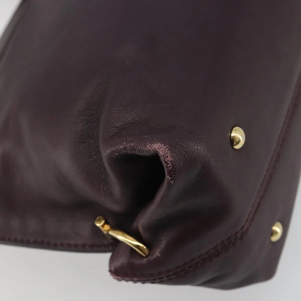 Salvatore Ferragamo Sofia Satchel Smooth Leather, Purple, Leather, Handbag