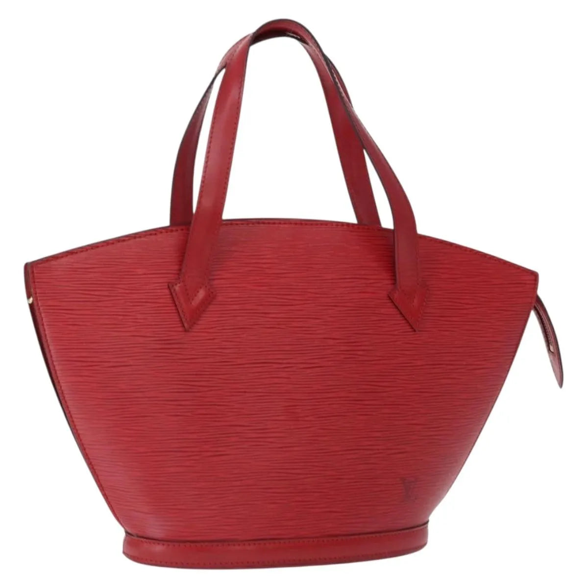 Louis Vuitton Saint Jacques Epi, Red, Leather, Handbag