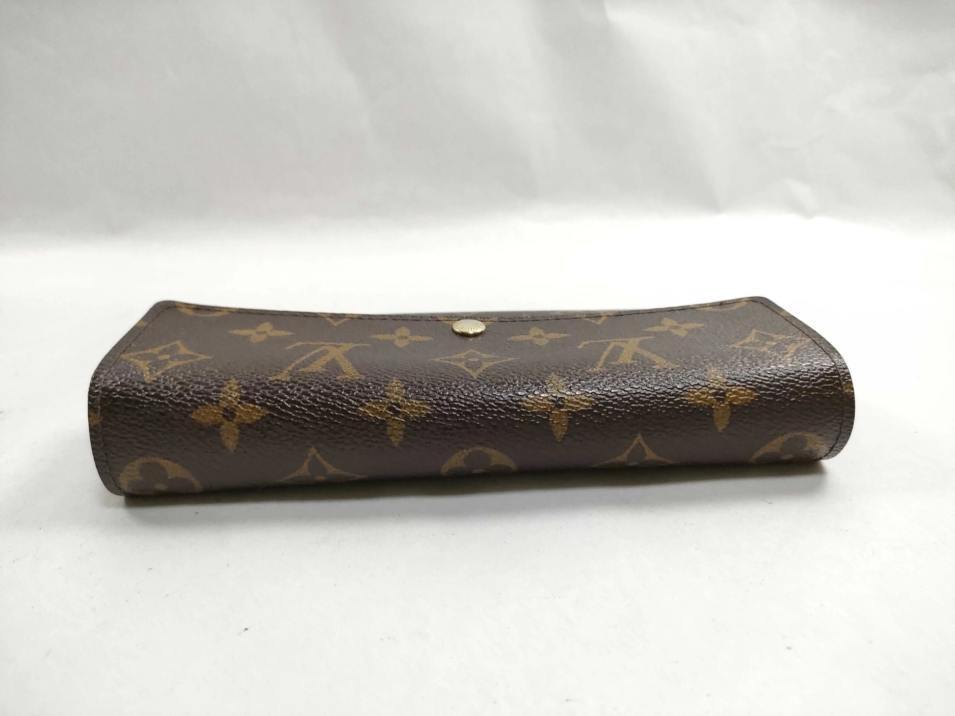 Louis Vuitton Emilie Monogram Canvas, Brown, Canvas, Wallet