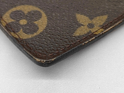 Louis Vuitton Long Wallet Bifold monogram canvas, Brown, Canvas, Wallet