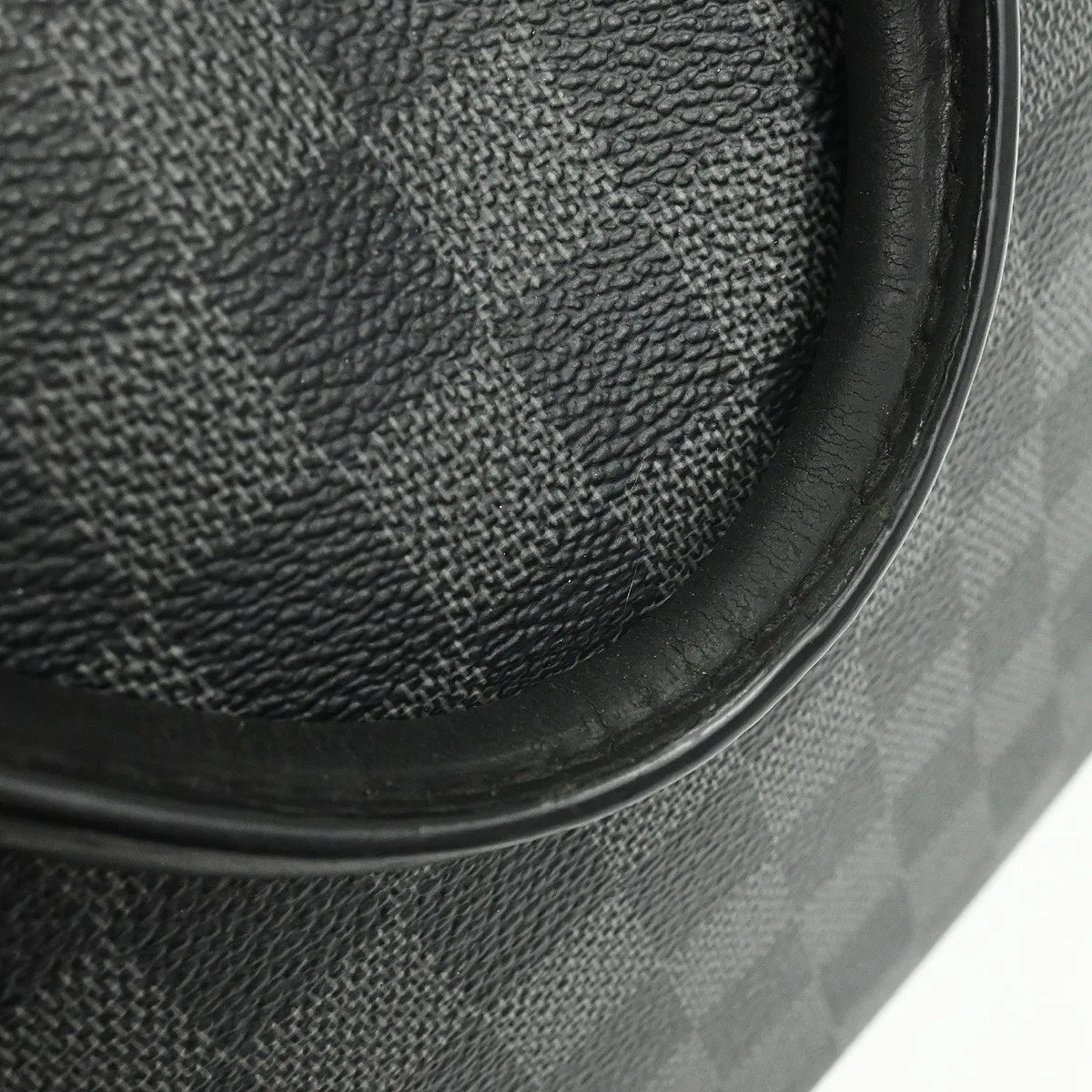 Louis Vuitton Porte-Documents Jour Damier Graphite, Gray, Canvas, Briefcase