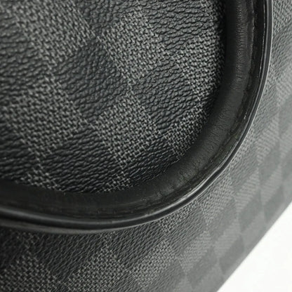 Louis Vuitton Porte-Documents Jour Damier Graphite, Gray, Canvas, Briefcase
