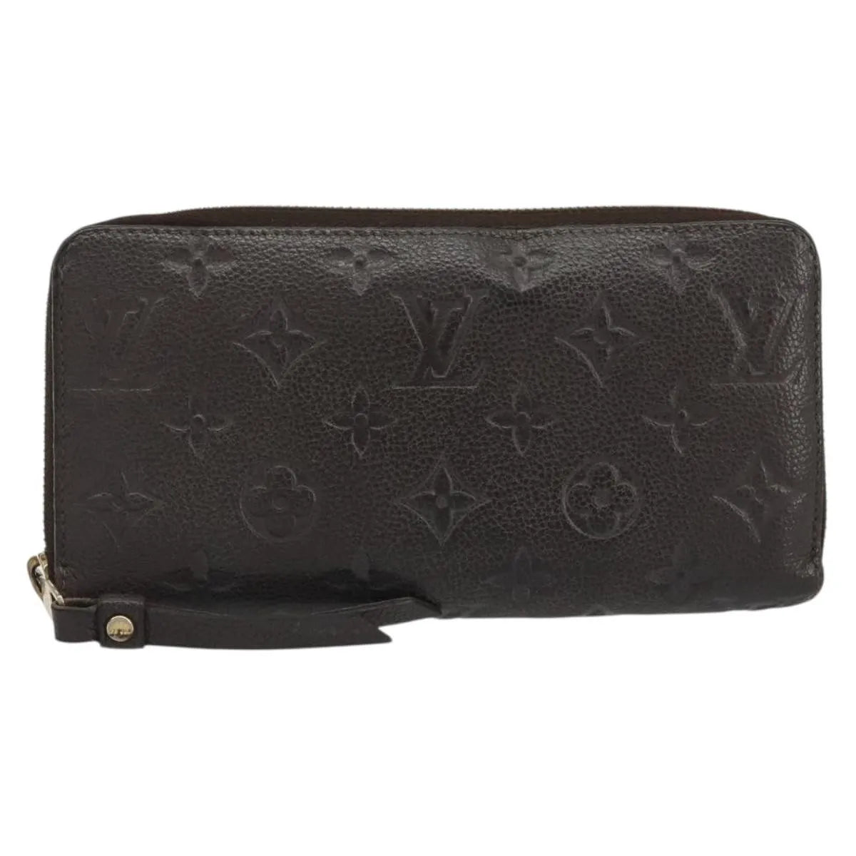 Louis Vuitton Zippy Wallet NM Leather Empreinte, Brown, Leather, Wallet