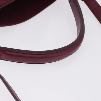 Louis Vuitton Metis Hobo Monogram Empreinte Leather, Burgundy, Leather, Handbag