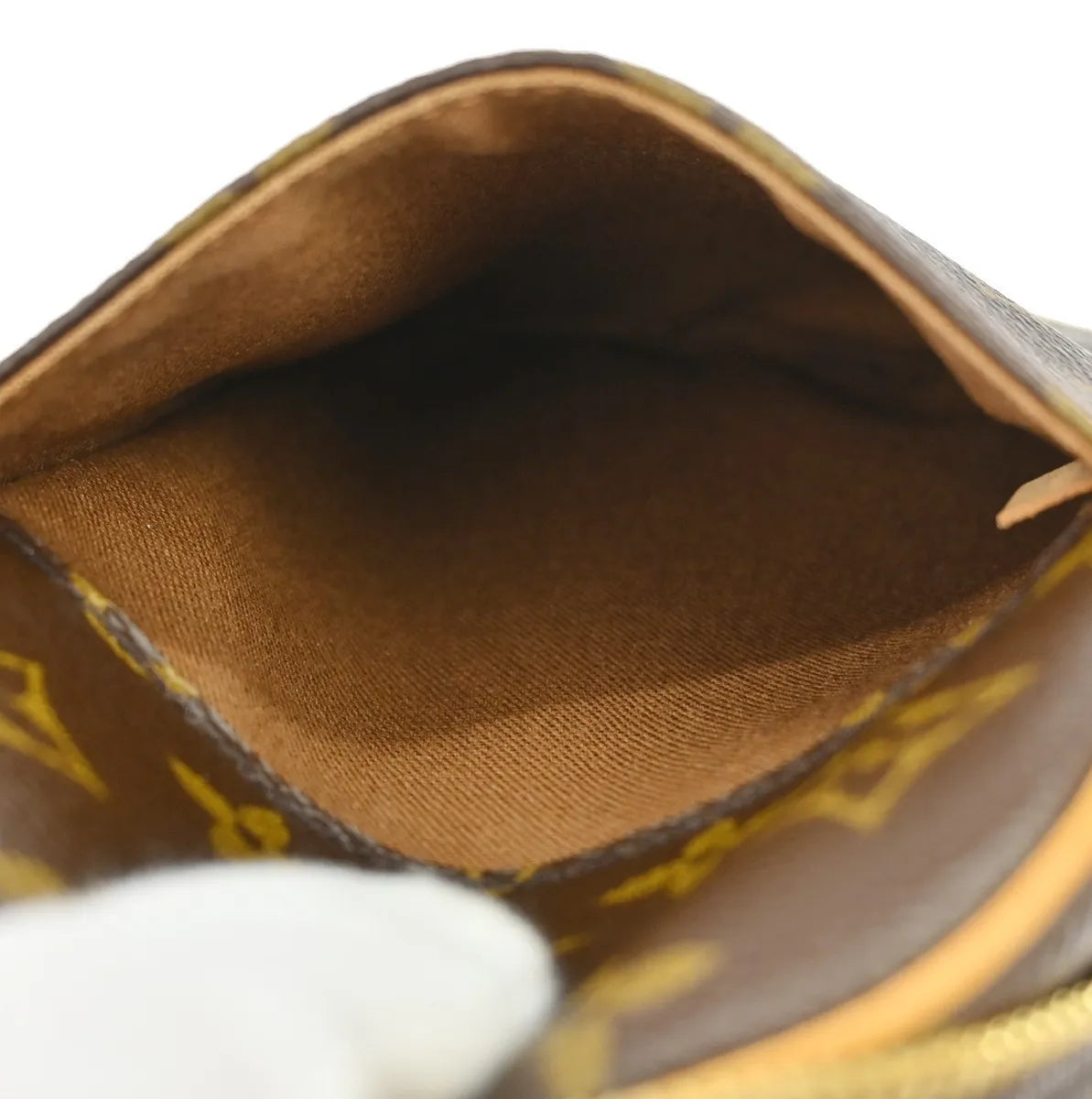 Louis Vuitton Pochette Gange Monogram Canvas, Brown, Canvas, Clutch