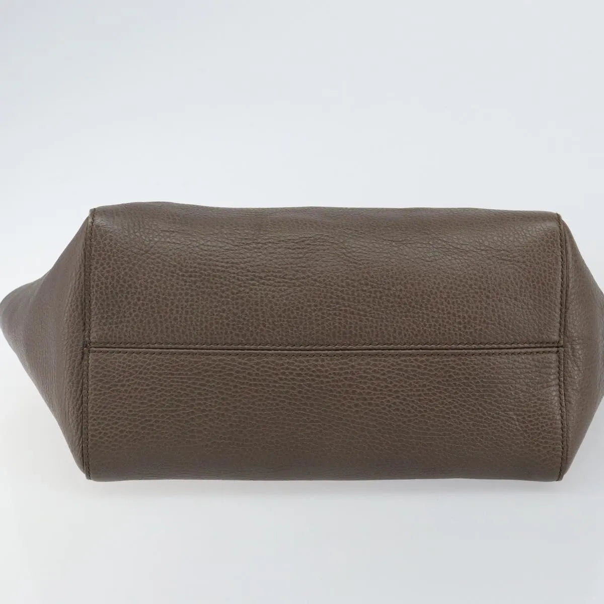 Gucci Swing Tote Leather, Gray, Leather, Tote Bag