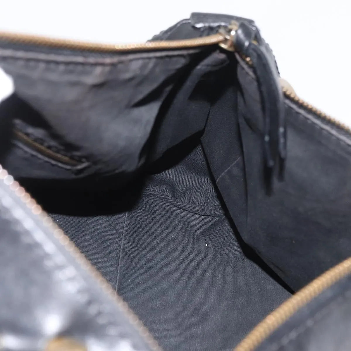 Celine vintage Leather, Black, Leather, Handbag