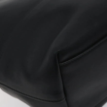Bottega Veneta Vintage Leather, Black, Leather, Shoulder Bag
