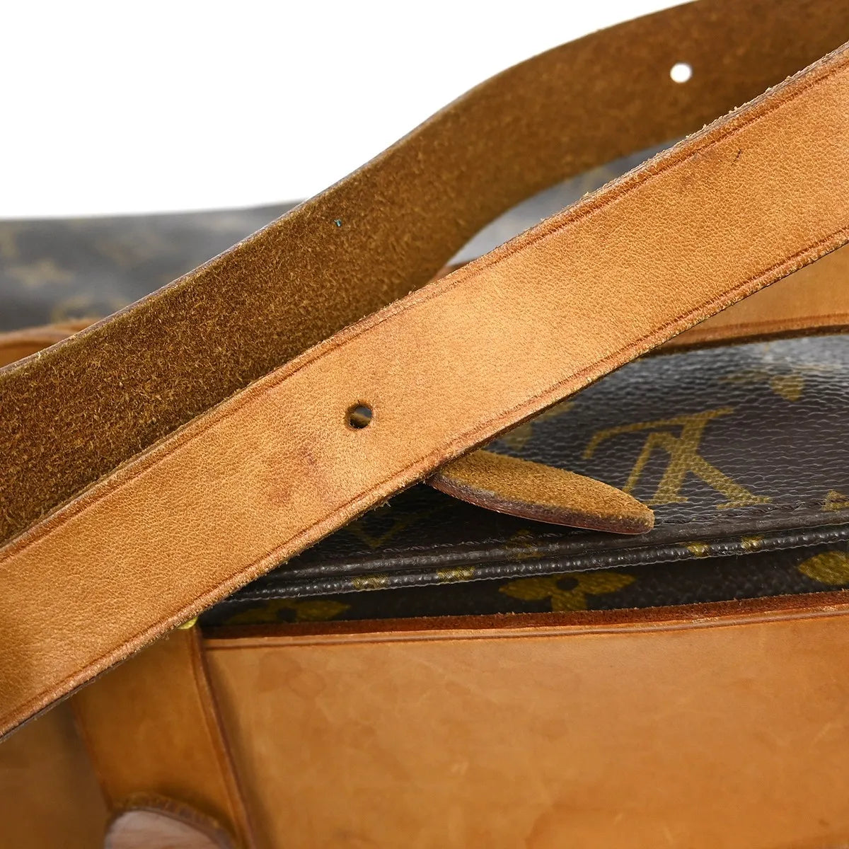 Louis Vuitton Cartouchiere Monogram Canvas, Brown, Canvas, Shoulder Bag