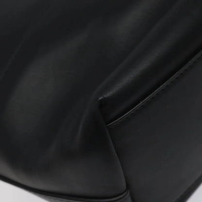 Bottega Veneta Vintage Leather, Black, Leather, Shoulder Bag