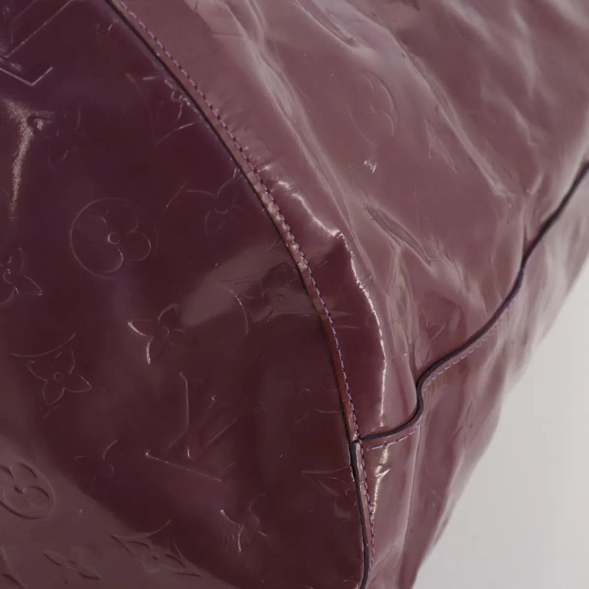Louis Vuitton Morton Patent Leather, Purple, Patent Leather, Shoulder Bag