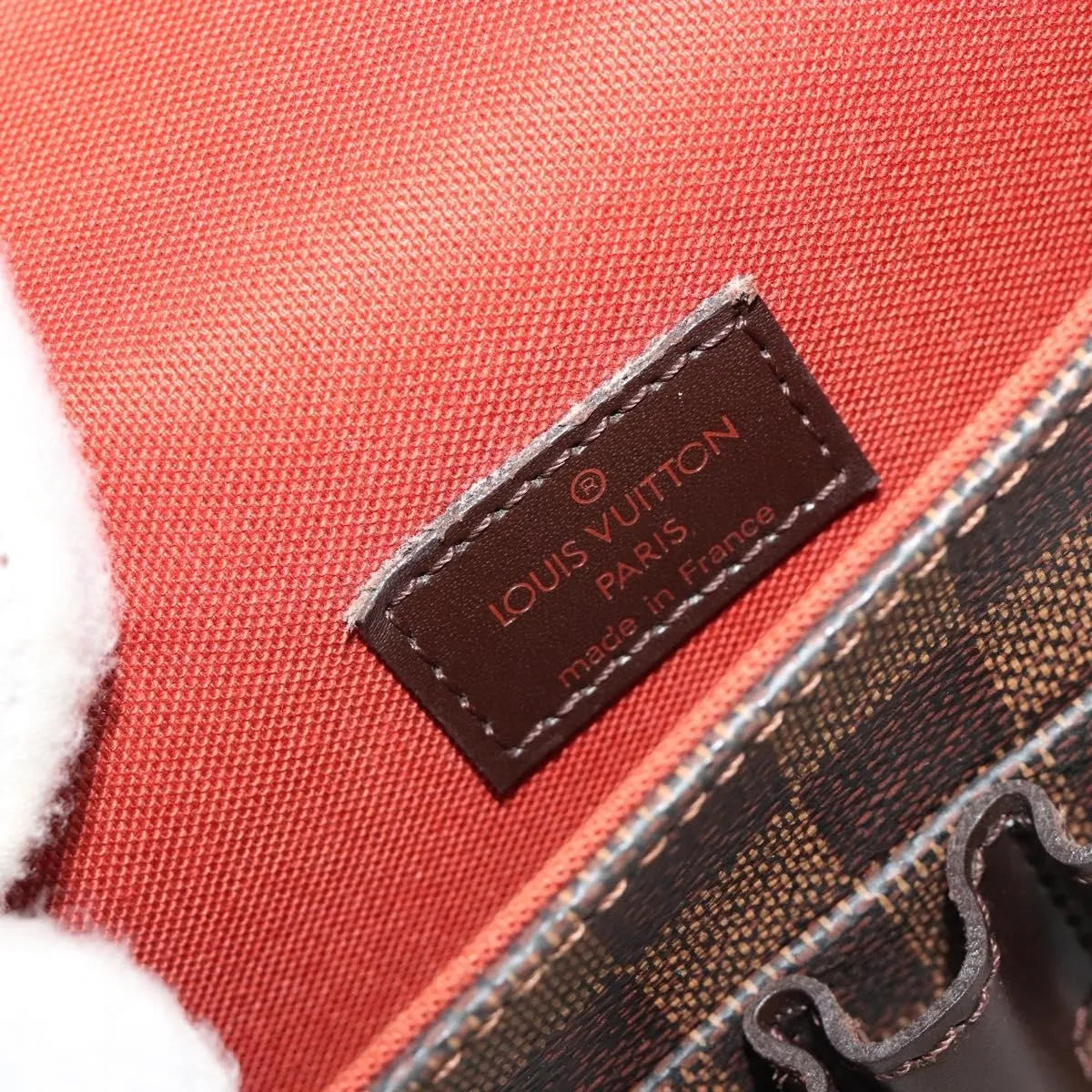 Louis Vuitton Portobello Messenger Damier, Brown, Canvas, Shoulder Bag