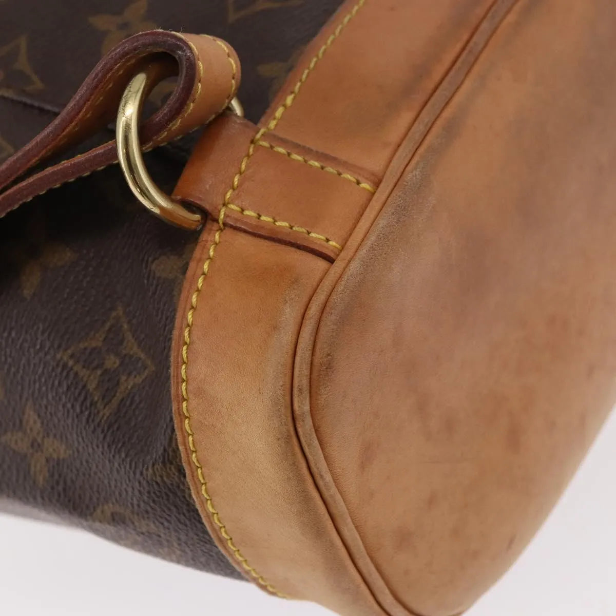 Louis Vuitton Vintage Montsouris Monogram Canvas, Brown, Canvas, Backpack