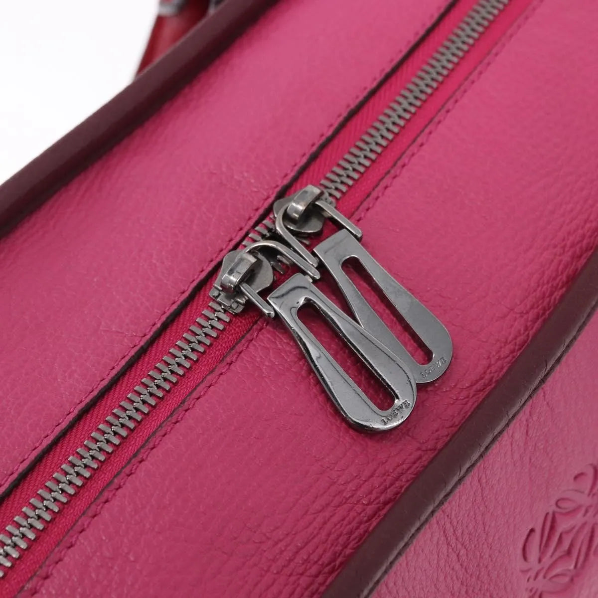 Loewe Amazona Leather, Pink, Leather, Handbag