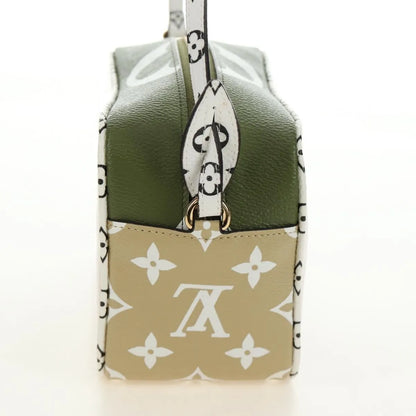 Louis Vuitton Beach Limited Edition Colored Monogram Giant, Green, Canvas, Clutch