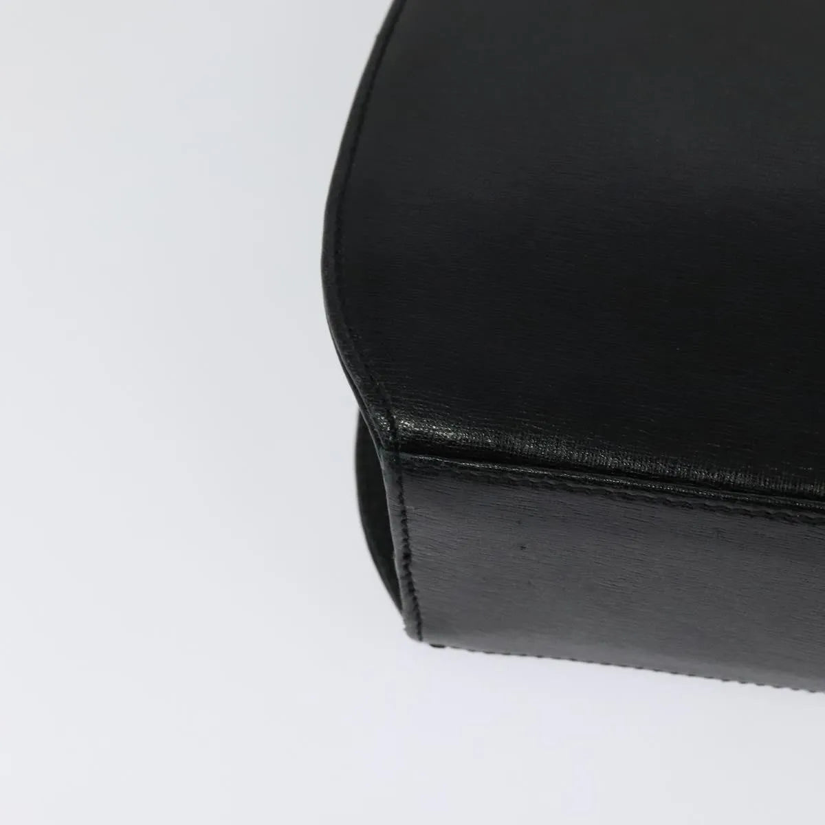 Salvatore Ferragamo Shoulder Leather, Black, Leather, Shoulder Bag