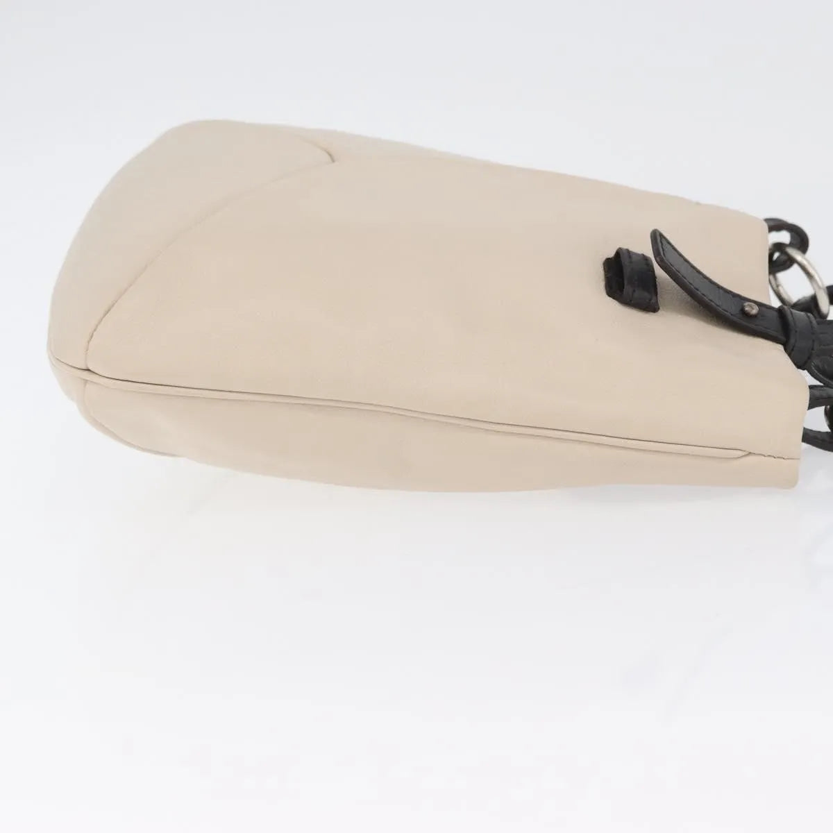 Saint Laurent Vintage handbag Leather, Beige, Leather, Handbag