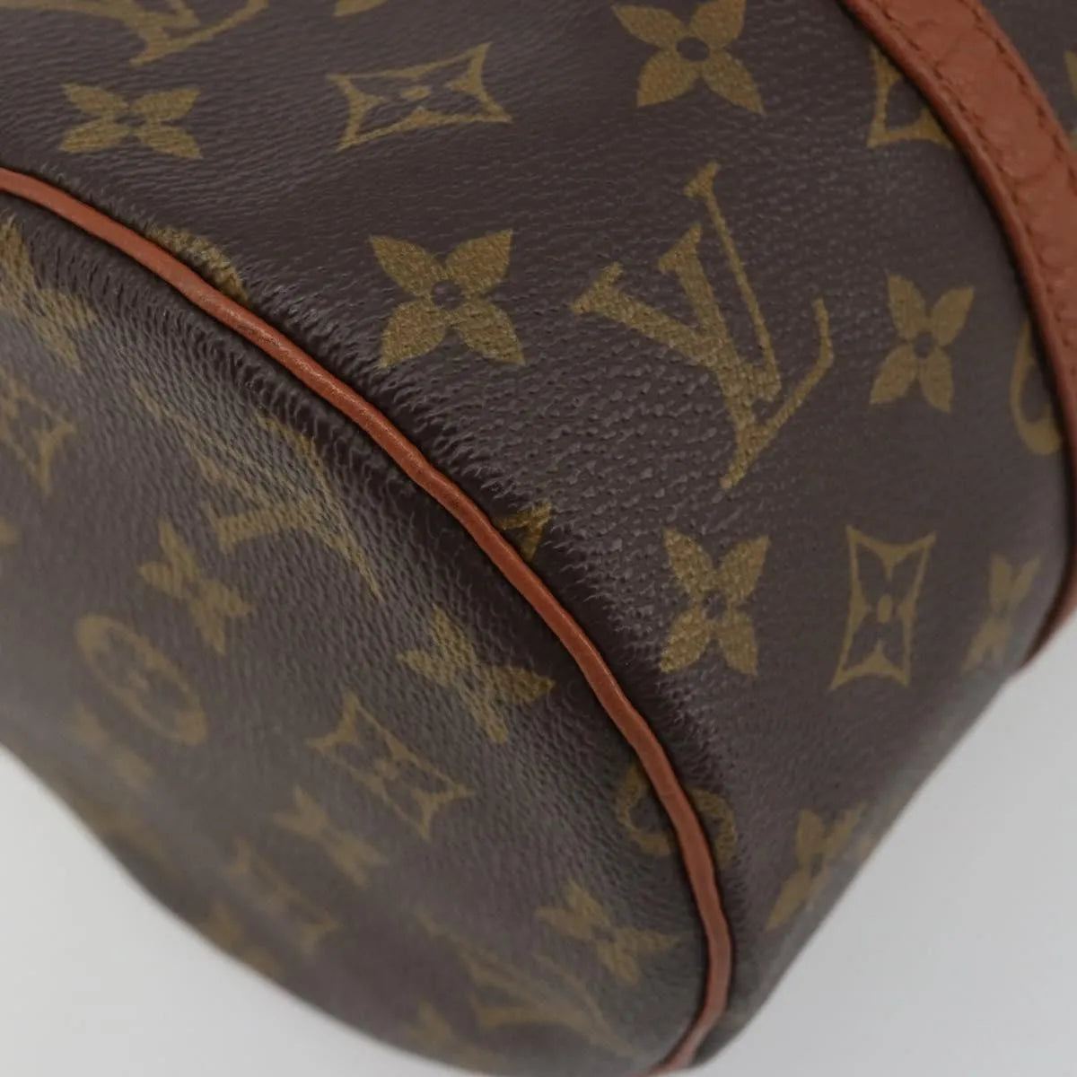 Louis Vuitton Papillon Monogram, Brown, Canvas, Handbag