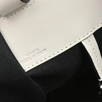 Loewe Hammock Leather, White, Leather, Handbag