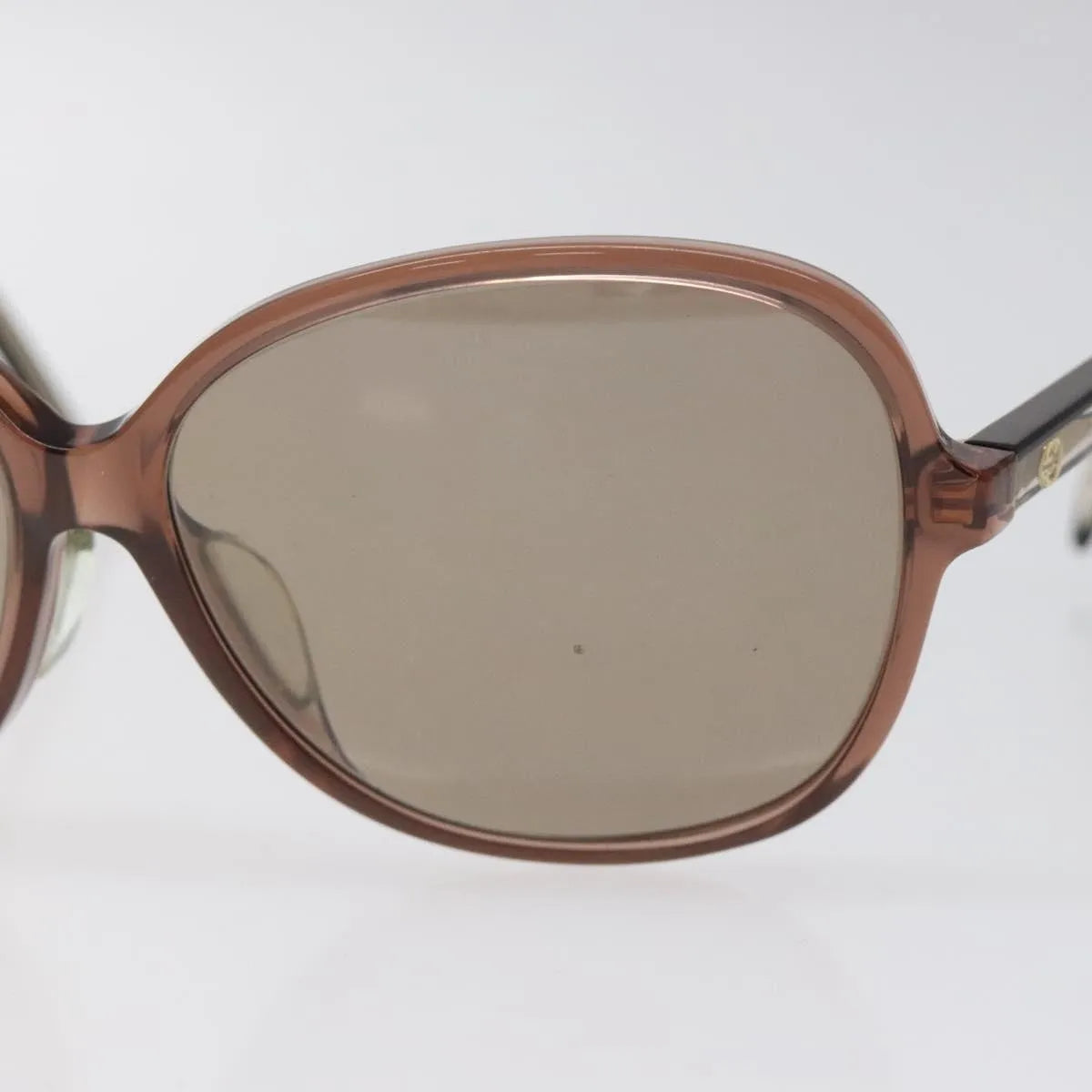 Gucci Eyewear Interlocking G Sunglasses, Brown, Plastic, Sunglasses