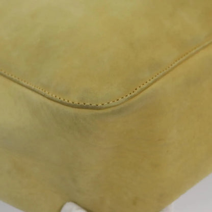 Salvatore Ferragamo Vintage Suede, Yellow, Suede, Shoulder Bag