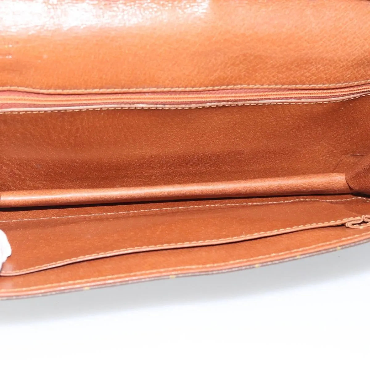 Louis Vuitton Dame Pochette Monogram Canvas, Brown, Canvas, Clutch