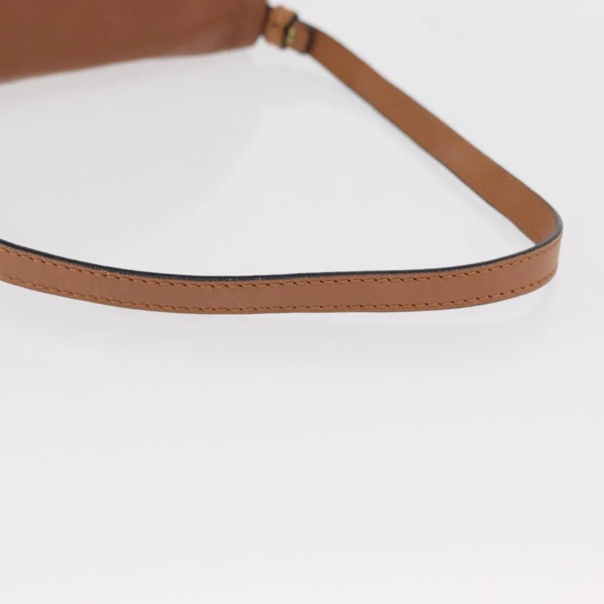 Chloe Lily Leather, Brown, Leather, Shoulder Bag