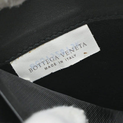 Bottega Veneta Intrecciato Long Zip Leather, Black, Leather, Wallet