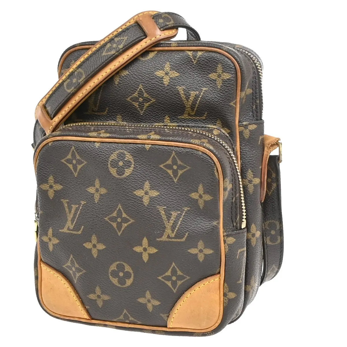 Louis Vuitton Amazone Monogram, Brown, Canvas, Shoulder Bag