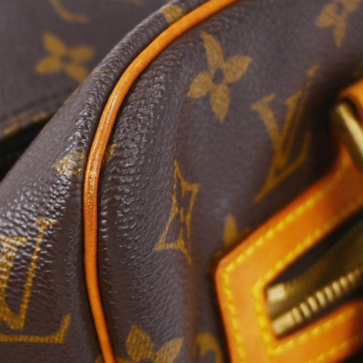 Louis Vuitton Vivacite Monogram Canvas, Brown, Canvas, Shoulder Bag