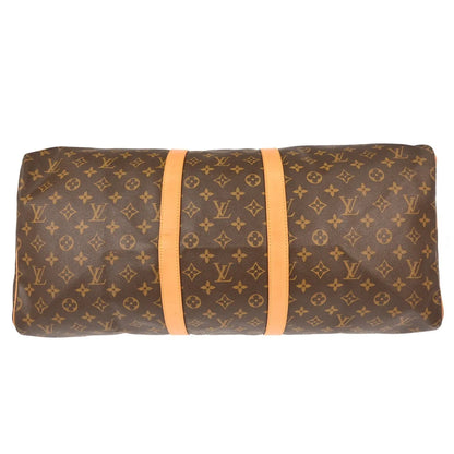 Louis Vuitton Keepall Monogram Canvas, Brown, Canvas, Travel Bag