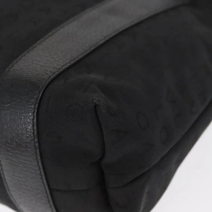 Bvlgari Logomania Canvas, Black, Canvas, Tote Bag