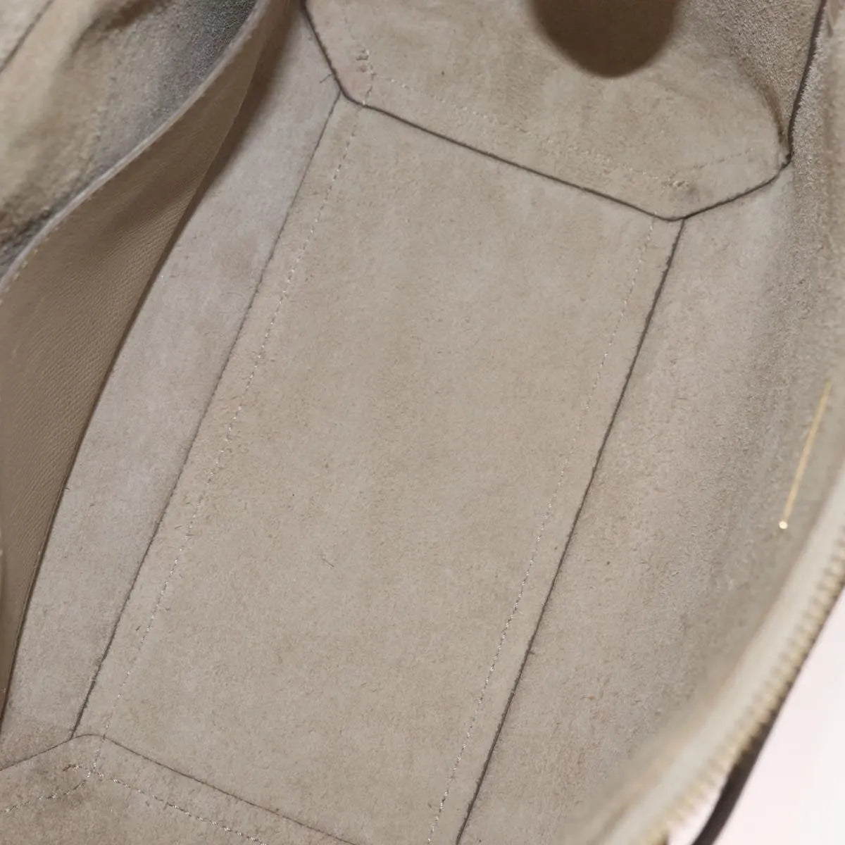 Celine Belt Calfskin, Beige, Leather, Handbag