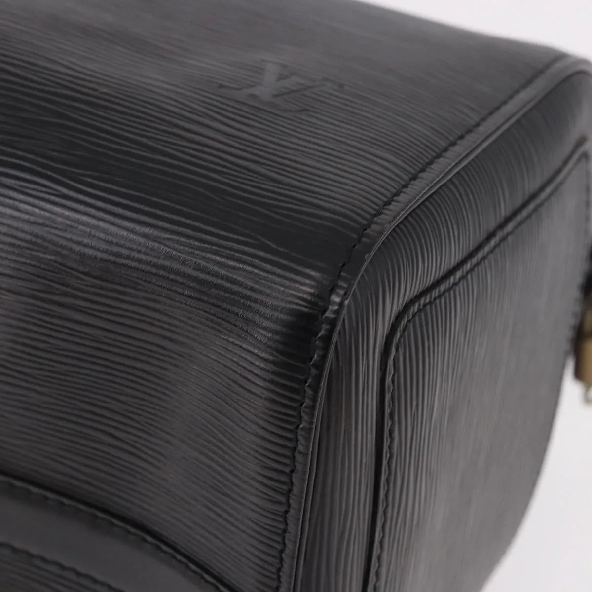 Louis Vuitton Speedy Epi Leather, Black, Leather, Handbag